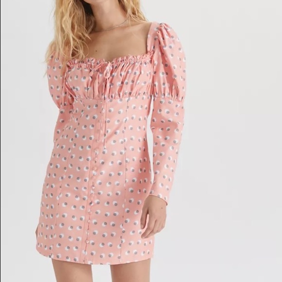NEW UO boho/hippie smock mini dress - Picture 4 of 8